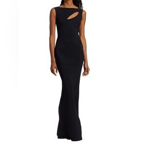 Chiara Boni La Petite Robe Karida Cut-Out Sleeveless Gown